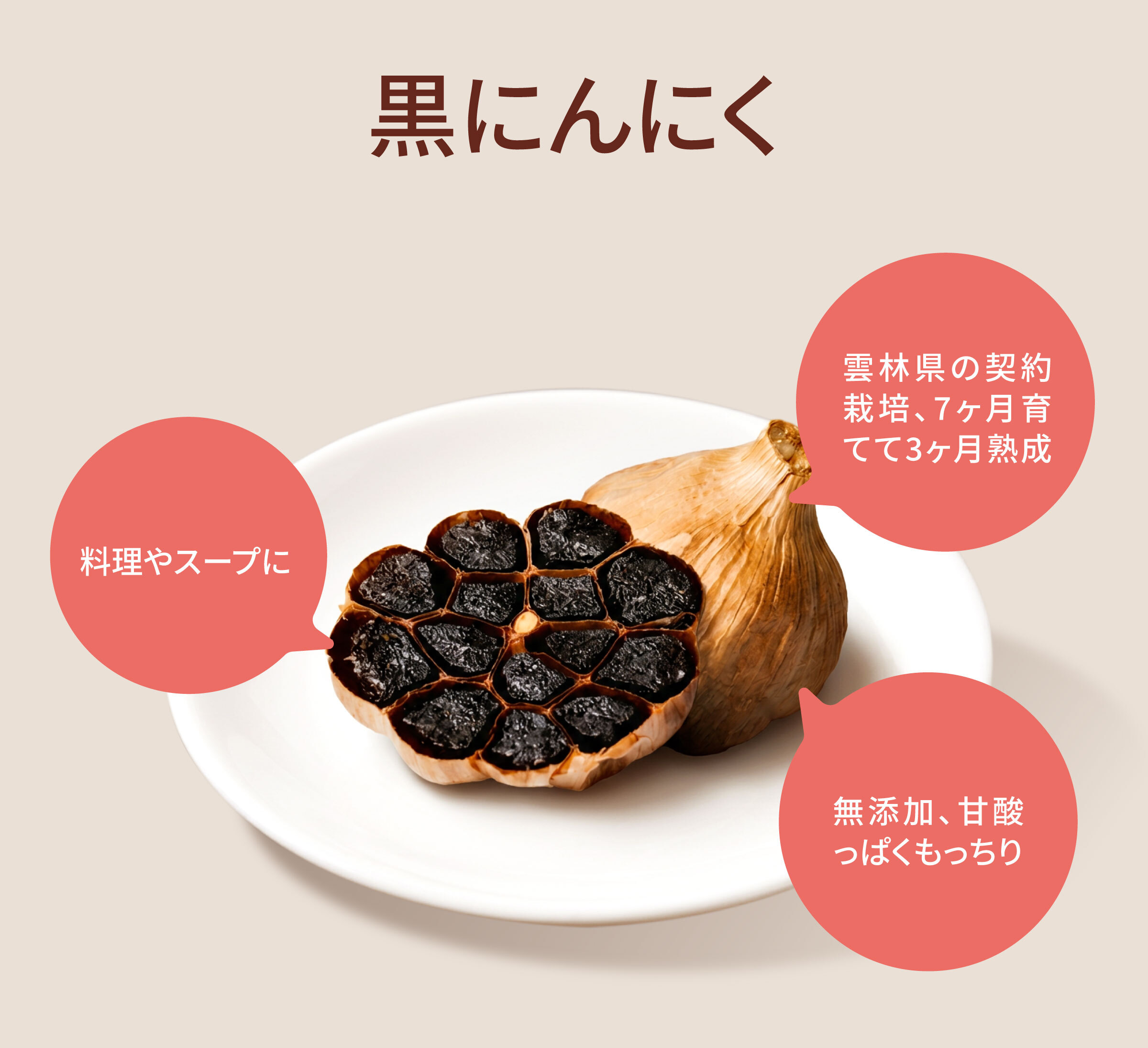 Dengyi 黒にんにくの特徴