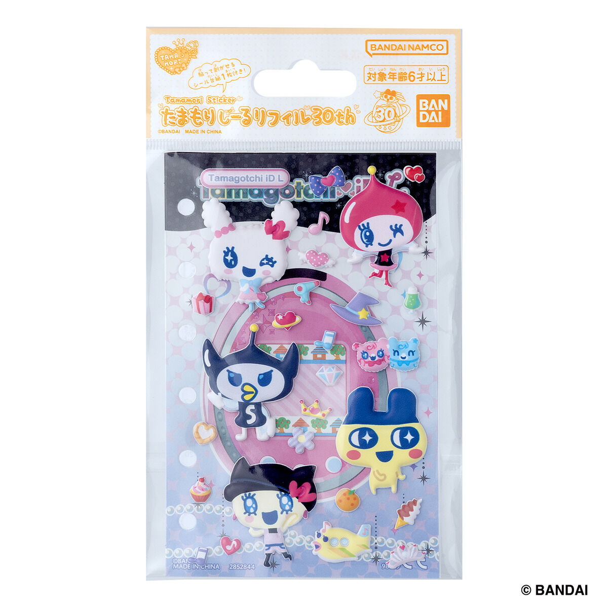 [預訂] BANDAI Tamamori貼紙 30週年 TAMAGOTCHI iD L套裝