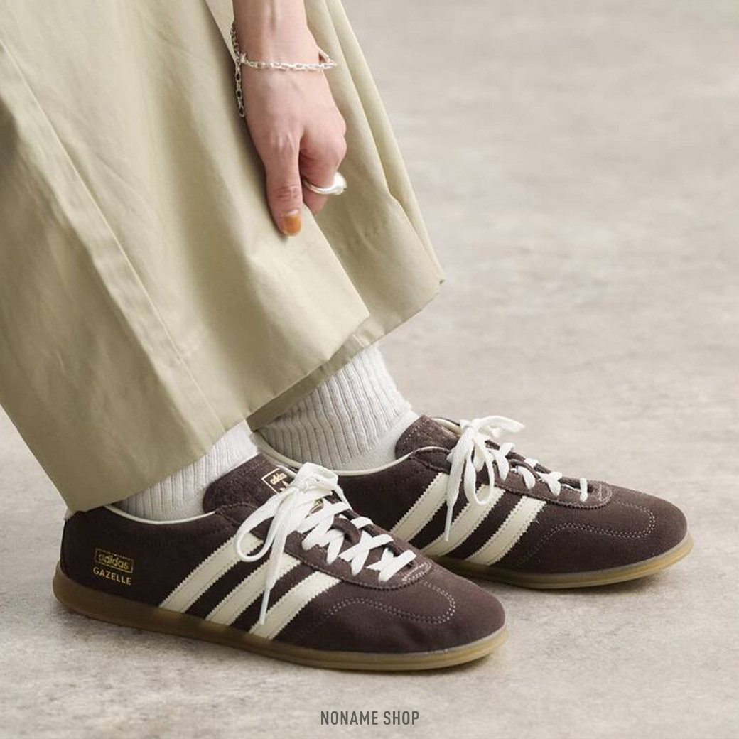 ADIDAS GAZELLE LO PRO 復古 德訓鞋 咖啡色 (女款)