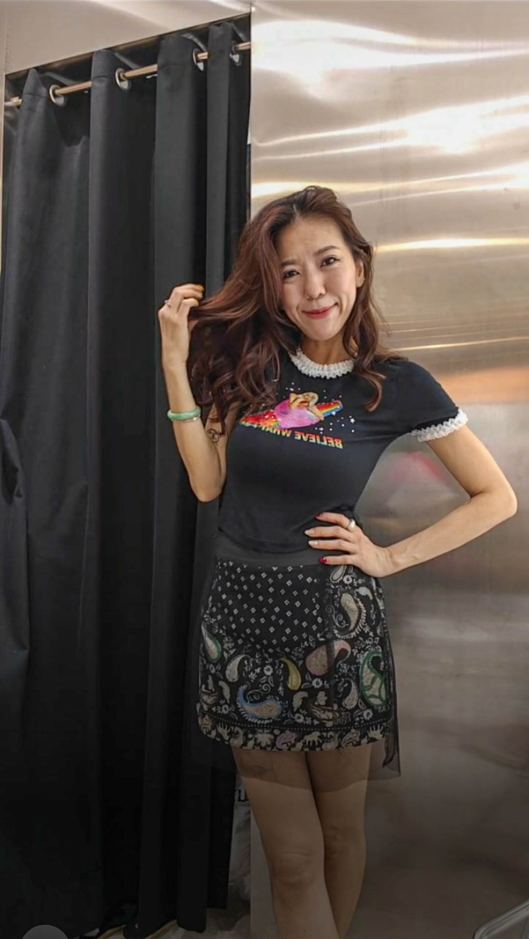 🎈K8704  ▶️彩虹T恤 👉B:90-120cm L:44cm