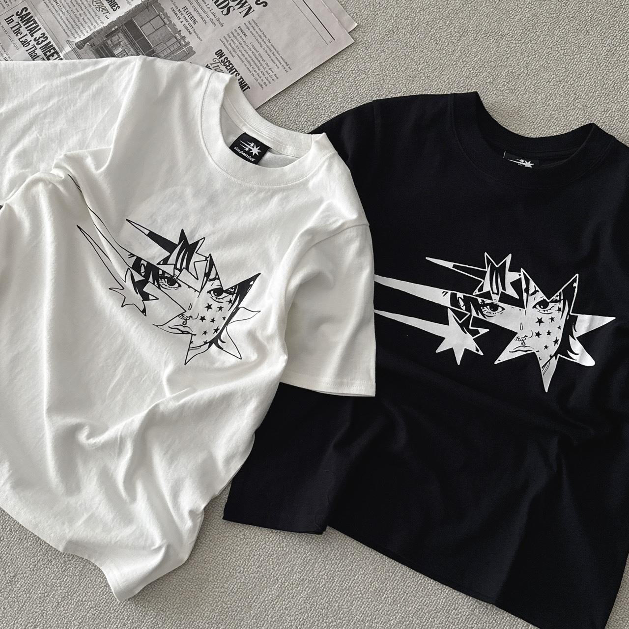 （現貨）韓牌 niceghostclub NGC ANIME STAR 漫畫 短T NG2EMFT580A