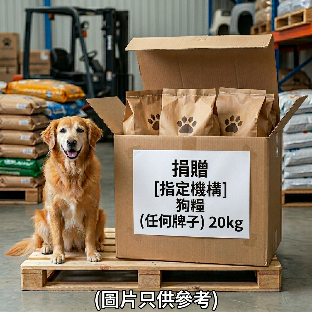 捐贈 [指定機構] 狗糧 20kg