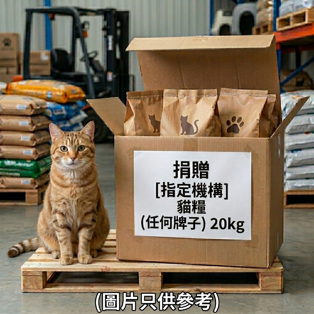 捐贈 [指定機構] 貓糧 10kg