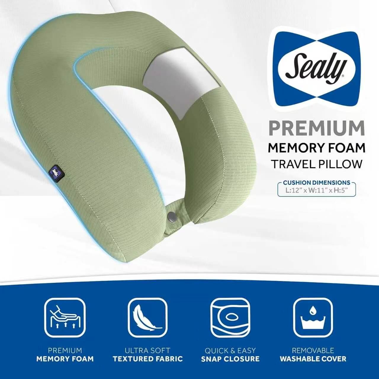 【預購】Sealy H060504 減壓承托記憶頸枕