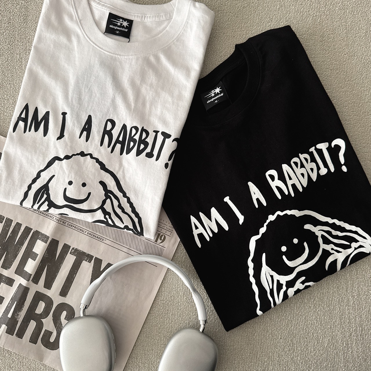 （現貨）韓牌 niceghostclub NGC RABBIT OR BEAR 短T NG2EMUT507A