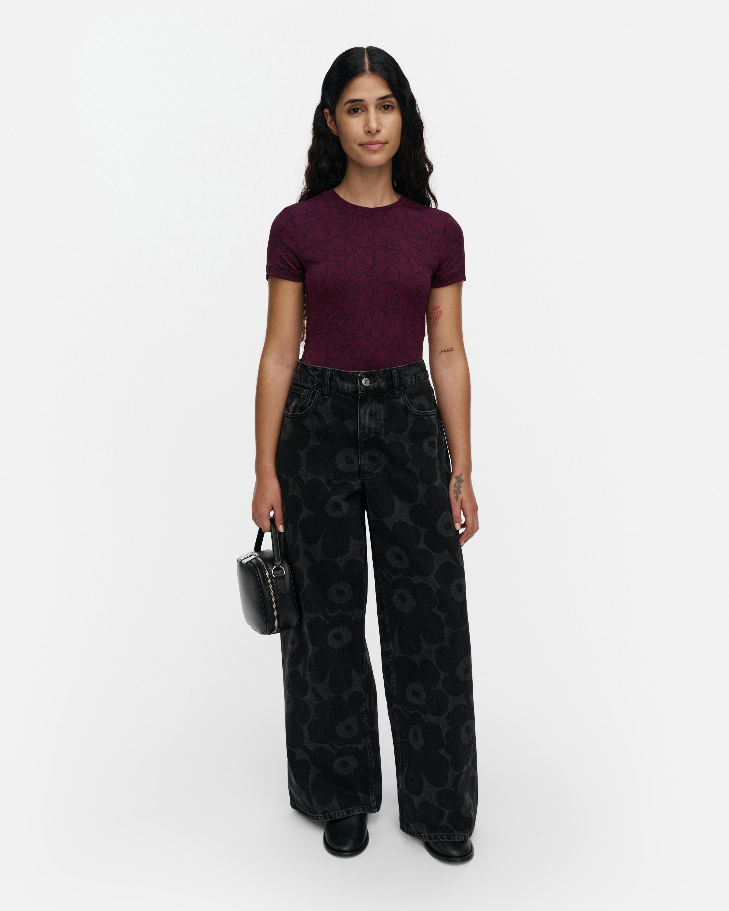 marimekko Maridenim Loose Unikko S 牛仔褲