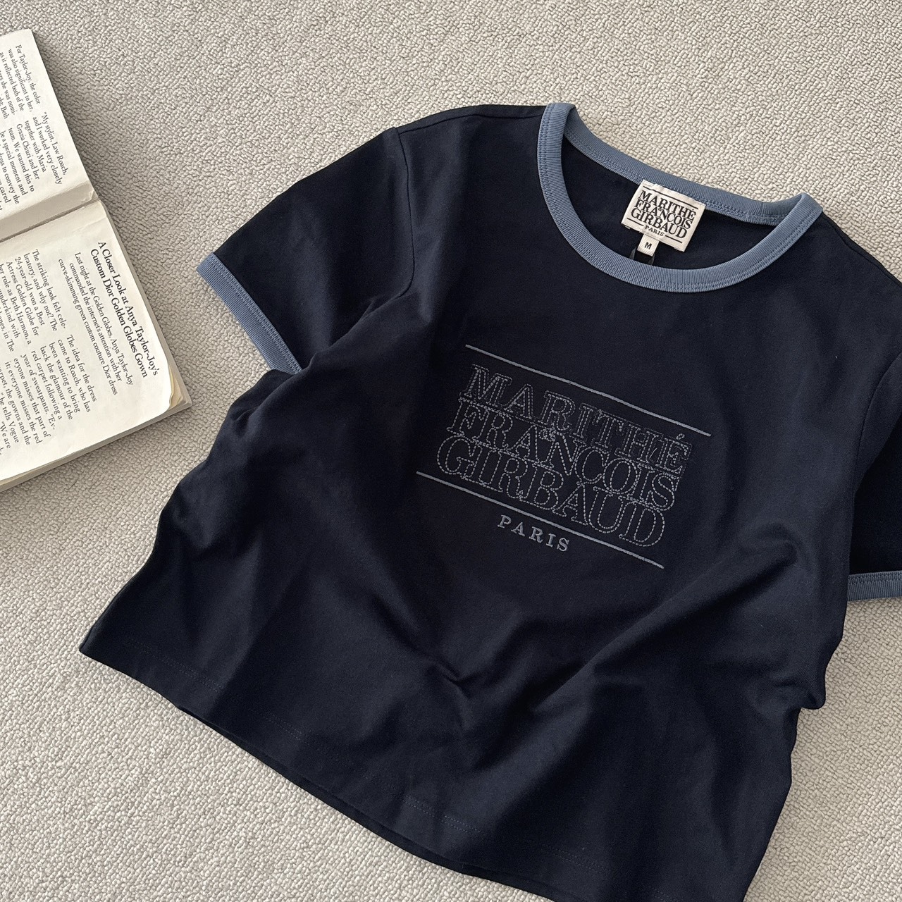（現貨）MARITHE MFG 經典縫線logo 女版 短T MFG46UTS124