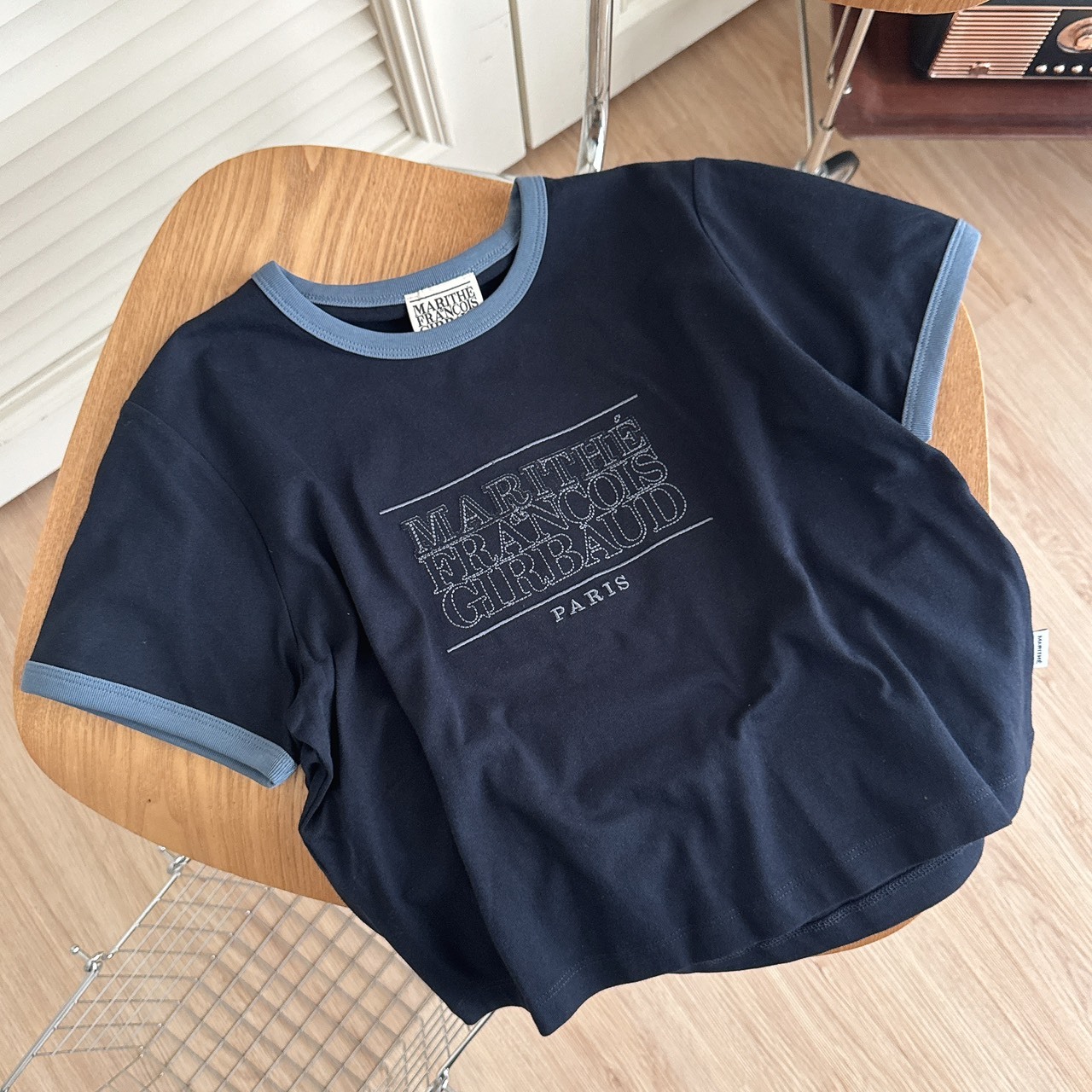 （現貨）MARITHE MFG 經典縫線logo 女版 短T MFG46UTS124