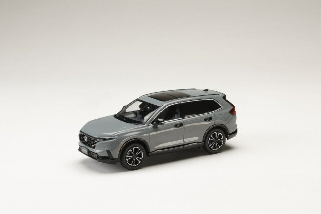 [預訂] Hobby Japan 1/43 本田 CR-V e:HEV RS 黑色特別版 石板灰珍珠