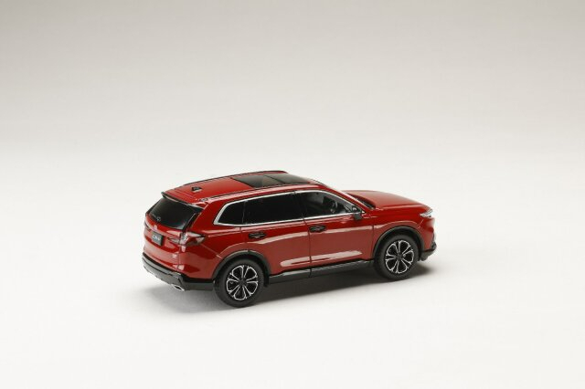 [預訂] Hobby Japan 1/43 本田 CR-V e:HEV RS 黑色特別版 閃焰紅珍珠