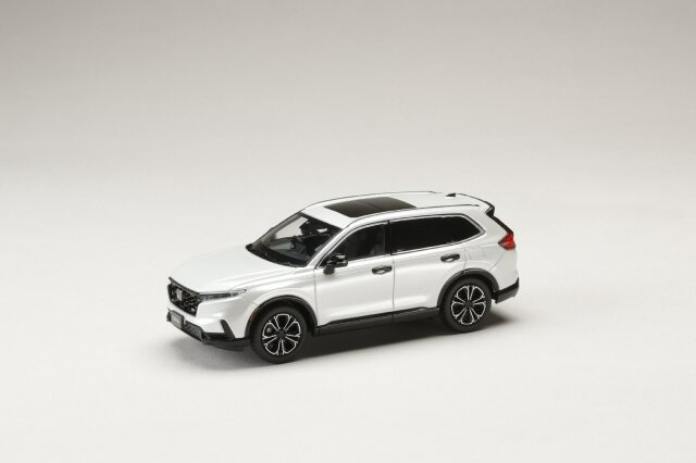 [預訂] Hobby Japan 1/43 本田 CR-V e:HEV RS 黑色特別版 鉑金白珍珠