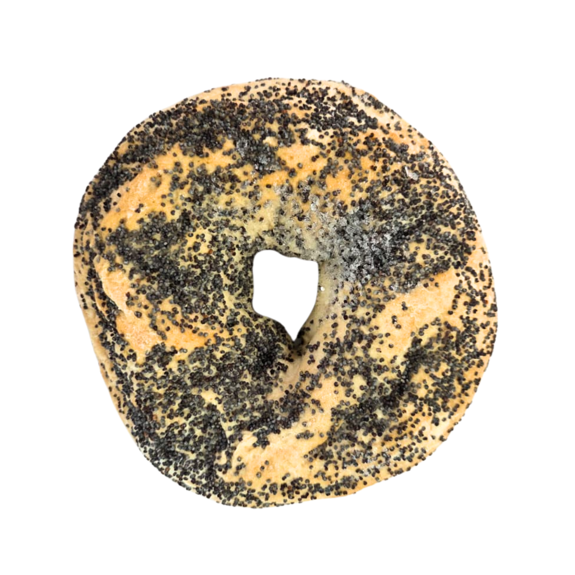 2個西班牙罌粟籽貝果麵包 ,11.5cm, 85克 x 2個  170g /pack  +/-5% (急凍 -18C)