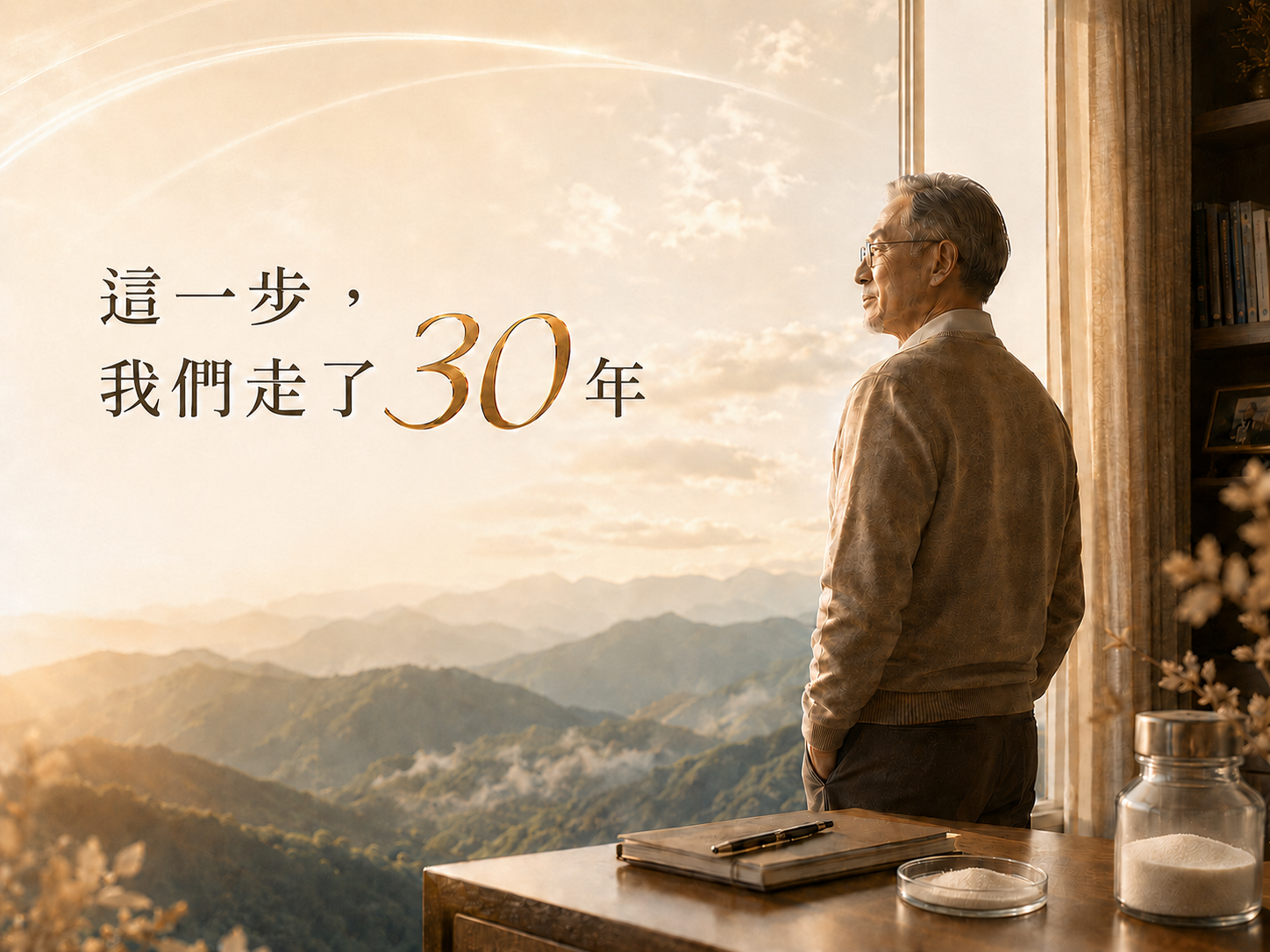 真益生品牌故事主視覺