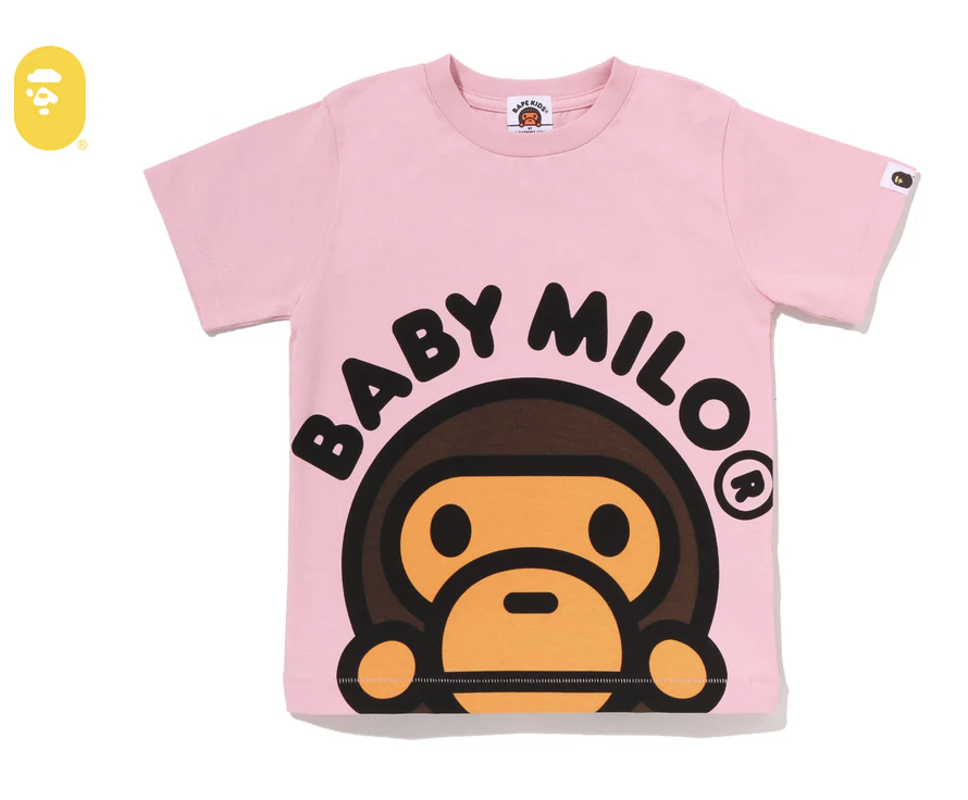 【BAPE童裝】0606發售 BIG BABY MILO TEE