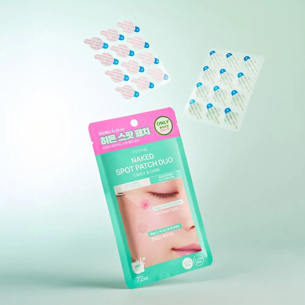 《olive young連線》FRANZ naked spot patch duo early&dark 72p