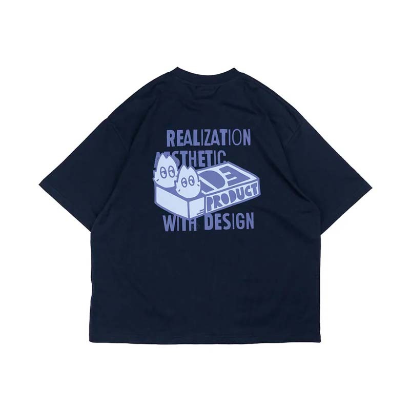 idealism Matches Tee Navy 火柴 短T 短袖 海軍藍色 ID-15 [台灣現貨]