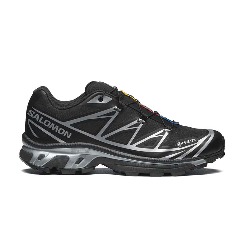 Salomon XT-6 Gore-Tex "Black Silver" 防水 運動鞋 黑銀 男款 L47450600 [台灣現貨]