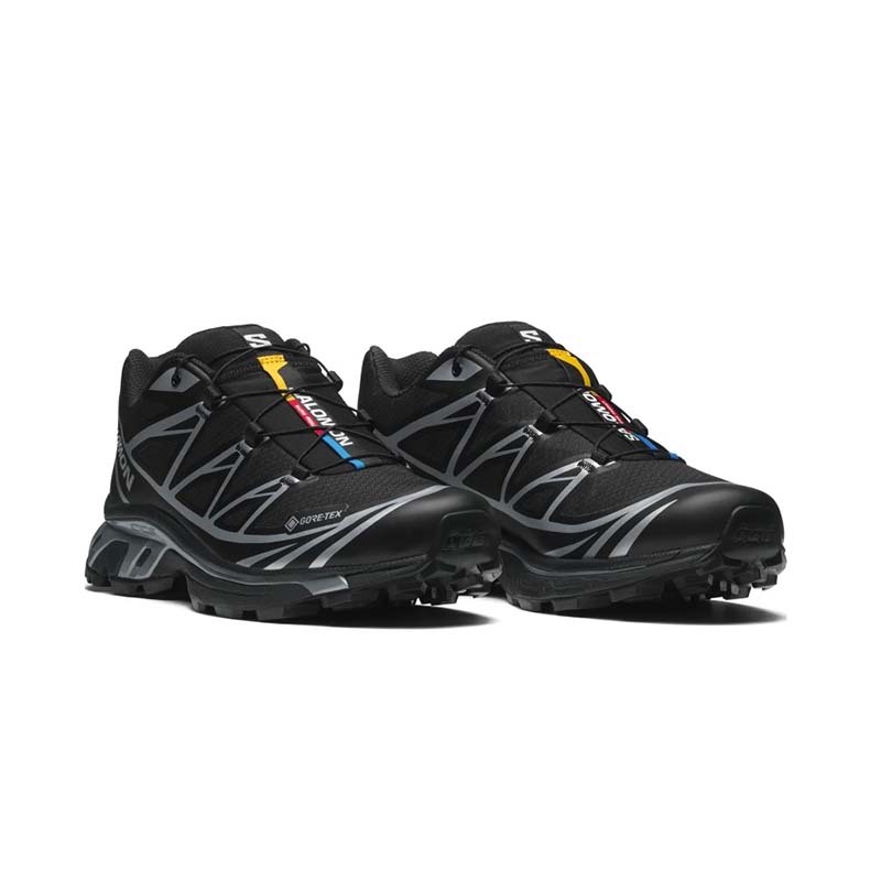 Salomon XT-6 Gore-Tex "Black Silver" 防水 運動鞋 黑銀 男款 L47450600 [台灣現貨]