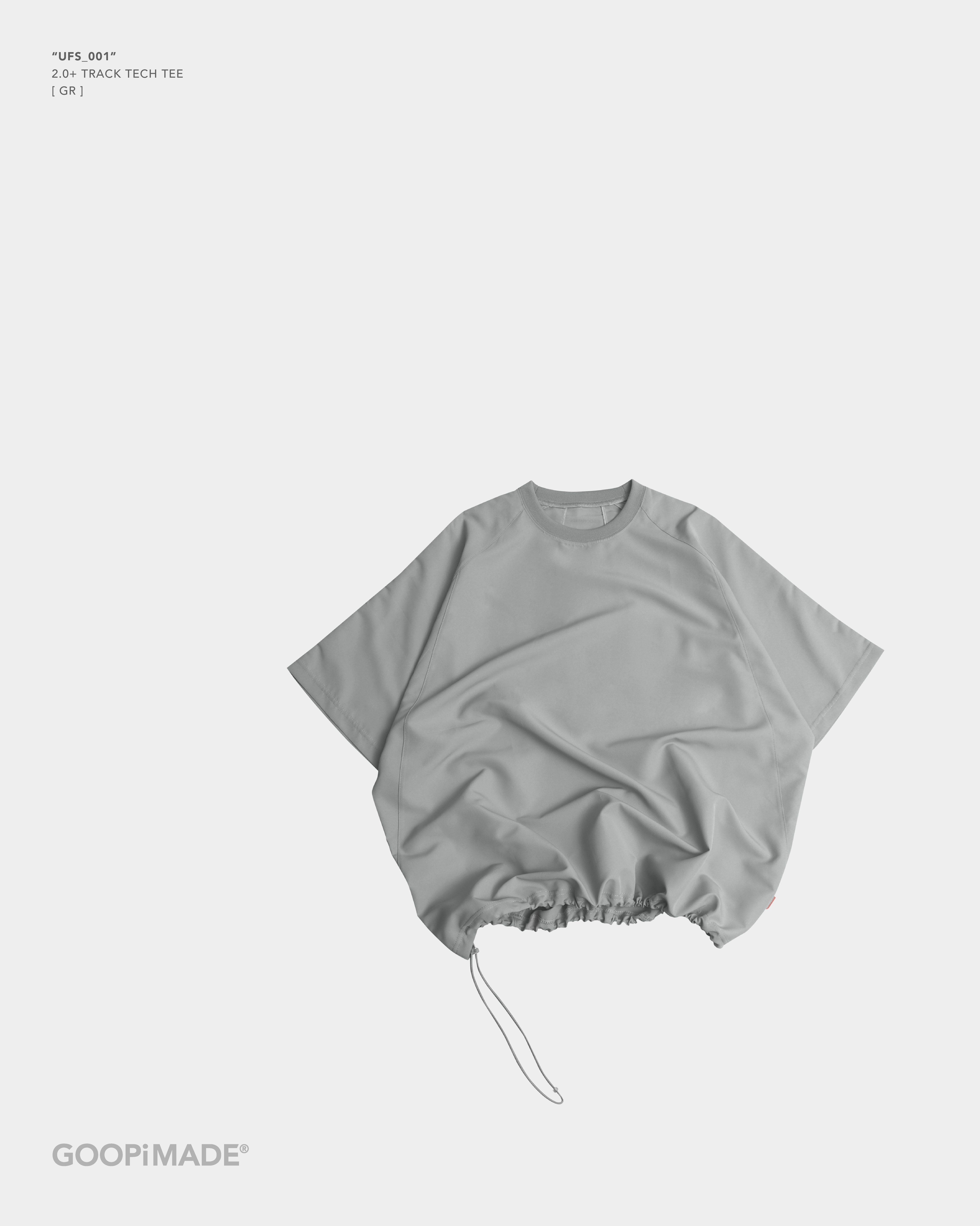 GOOPiMADE “UFS_001” 2.0+ Track TECH Tee - GR