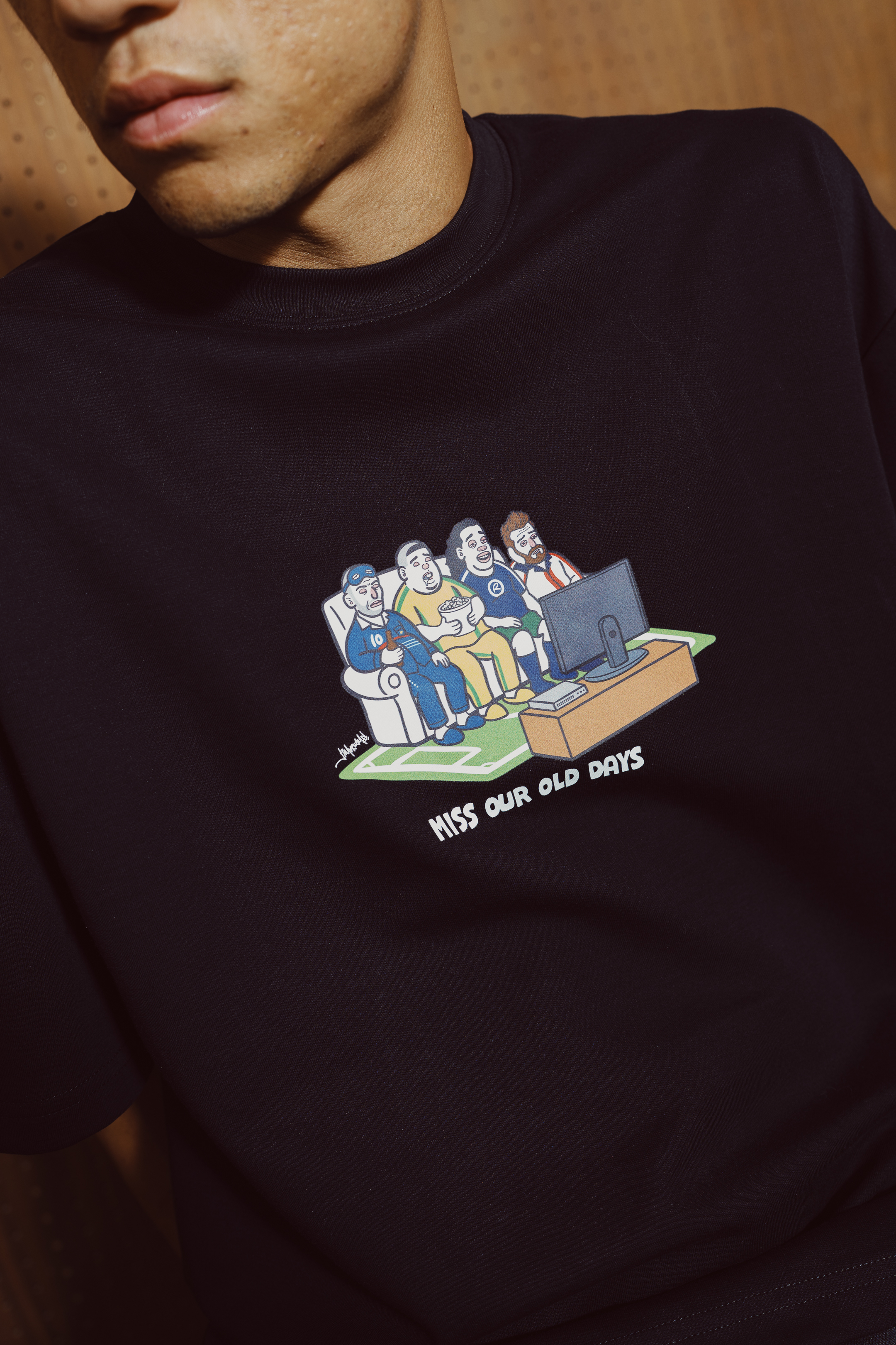【pre-order】World cup - FOREVER YOUNG tee | Black