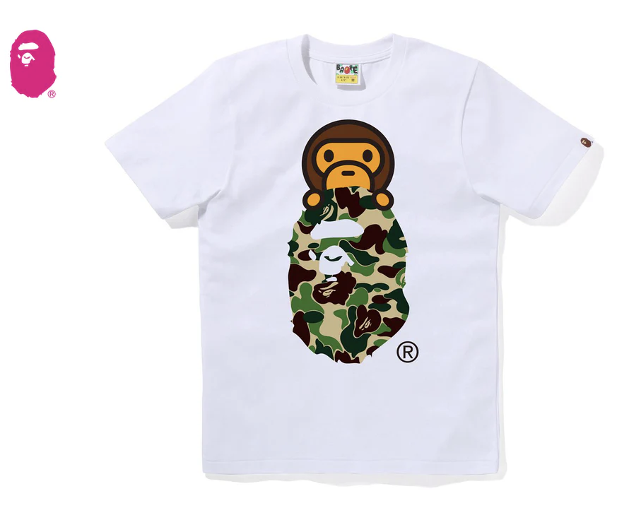 【BAPE女生】0606發售ABC CAMO MILO ON APE HEAD