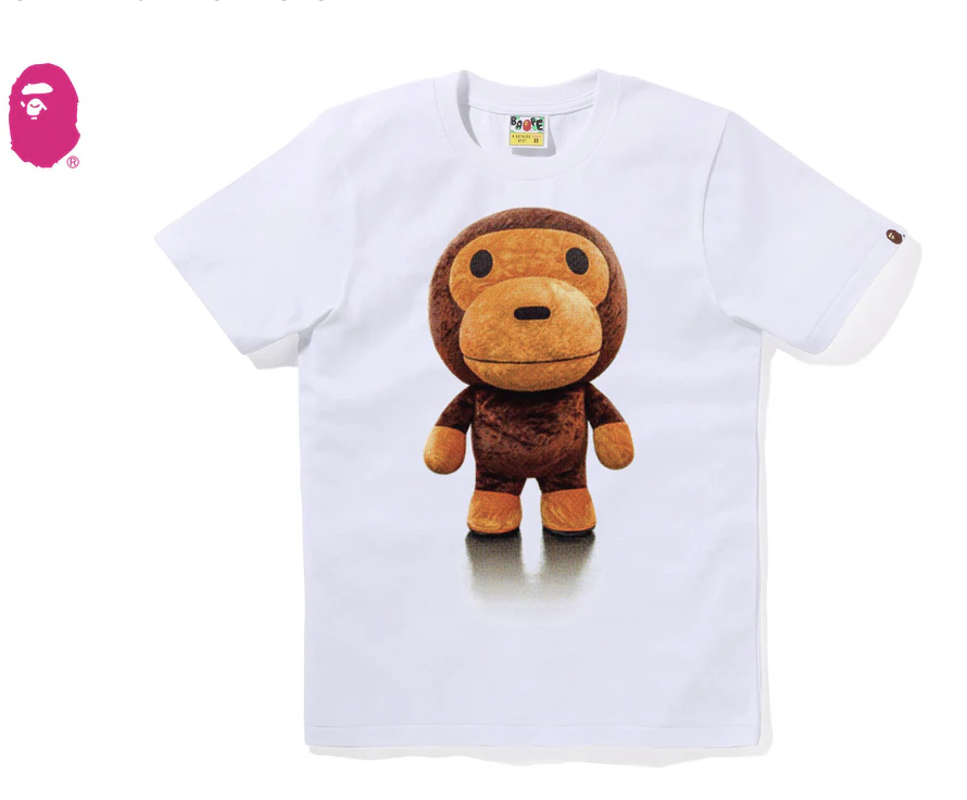 【BAPE女生】0606發售 STANDING MILO PHOTO TEE