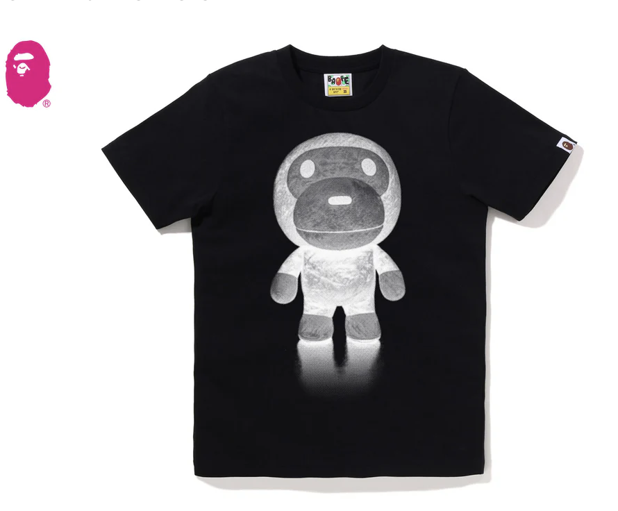 【BAPE女生】0606發售 STANDING MILO PHOTO TEE