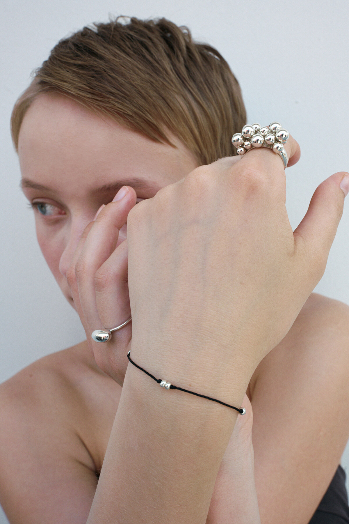 MONDAY EDITION SARA'S BOHEMIAN BRACELET - BLACK MWBR250504BK