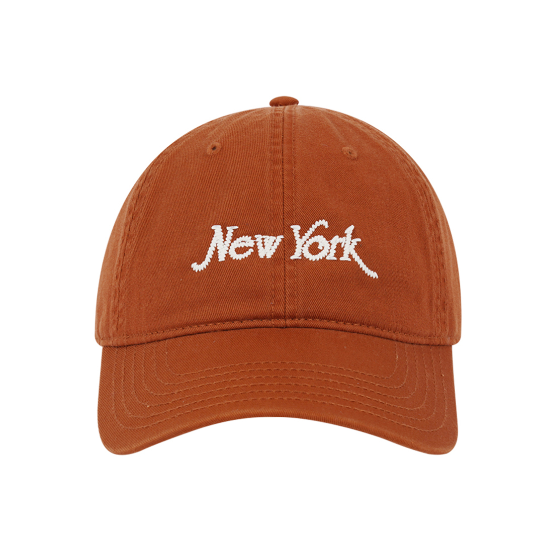 New York 棕橘色老帽 GR-016