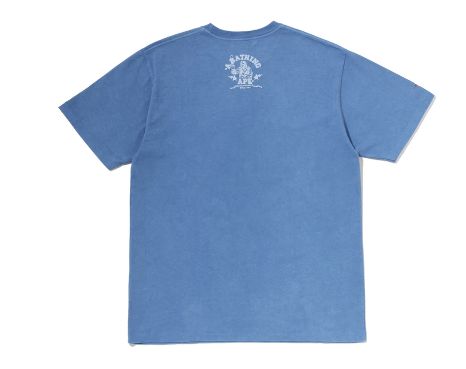 【BAPE男生】0606發售LOGO INDIGO TEE
