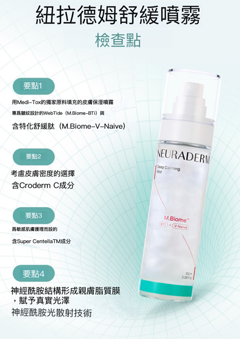 UH10 NEURADERM 深層舒緩噴霧 100ml EXP28.11