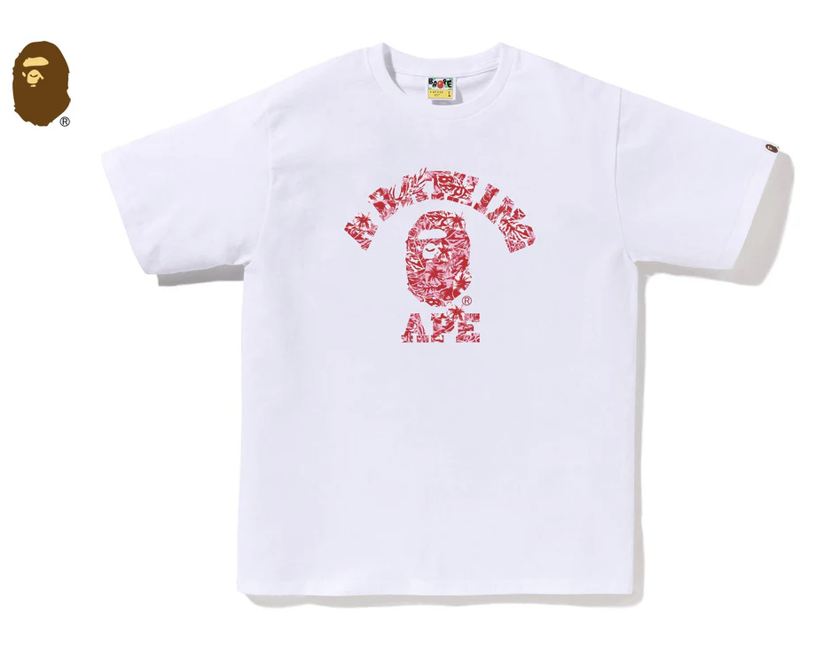 【BAPE男生】0606發售PALM RESORT CAMO COLLEGE TEE