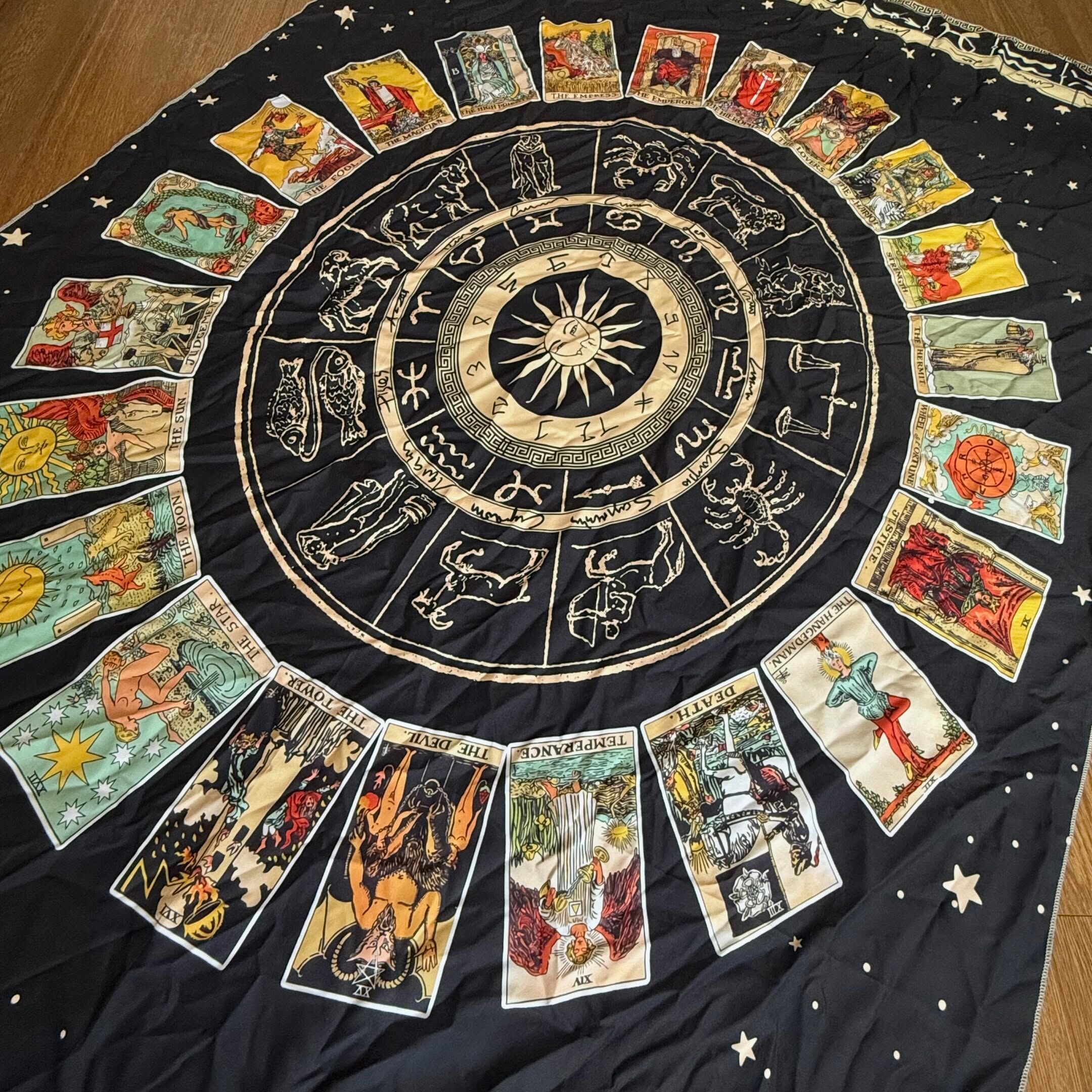 [原石] 塔羅占星布 約 145x50 公分