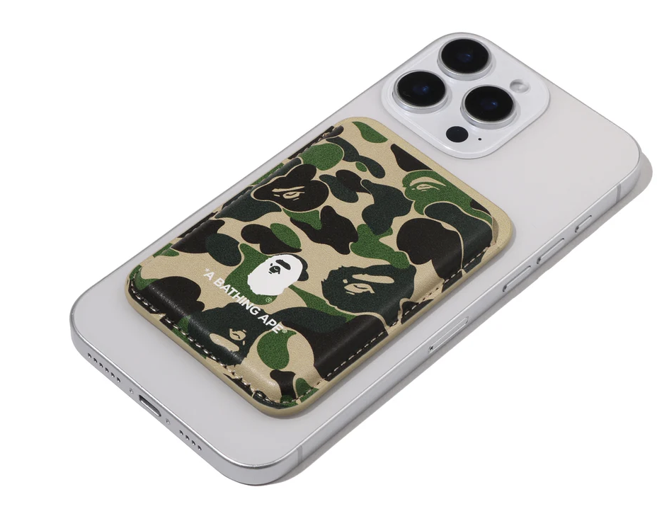 【BAPE配件】0606發售ABC CAMO MAGNET CARD CASE MOBILE