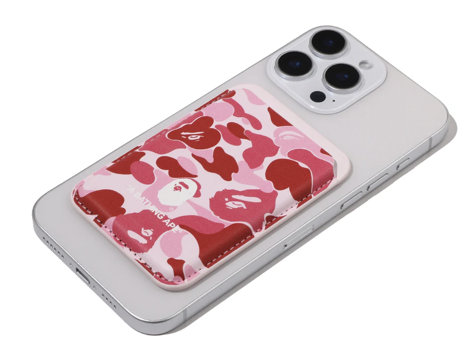 【BAPE配件】0606發售ABC CAMO MAGNET CARD CASE MOBILE