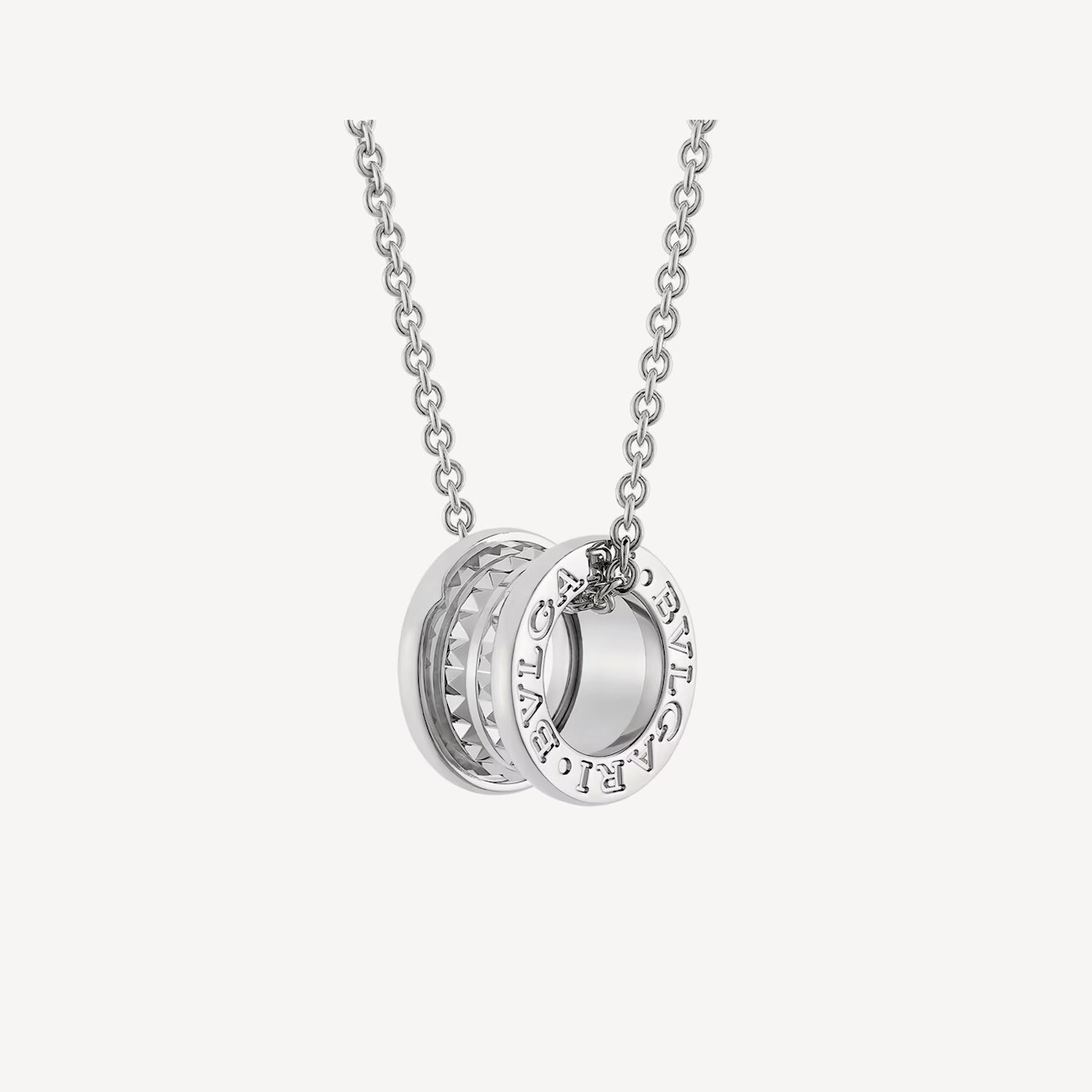 【Luxury】 Bulgari 寶格麗 SHINEE 同款 Save the Children 吊墜項鍊 純銀材質 B.zero1 Rock 純銀鍊帶 正品代購 熱門缺貨款