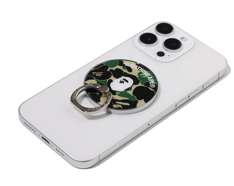 【BAPE配件】0606發售ABC CAMO MAGNET RING MOBILE