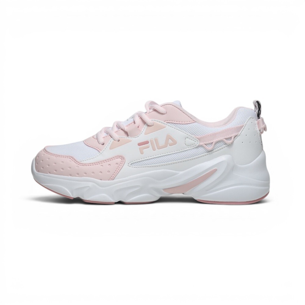 FILA 休閒鞋 HIDDEN TAPE 白粉 復古 老爹鞋 女 5C329A155