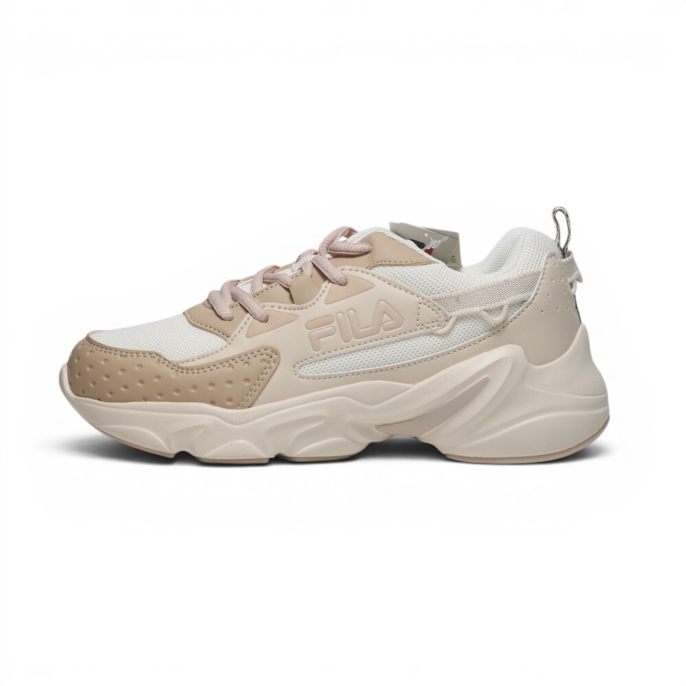 FILA 休閒鞋 HIDDEN TAPE 奶茶 復古 老爹鞋 女 5C329A717