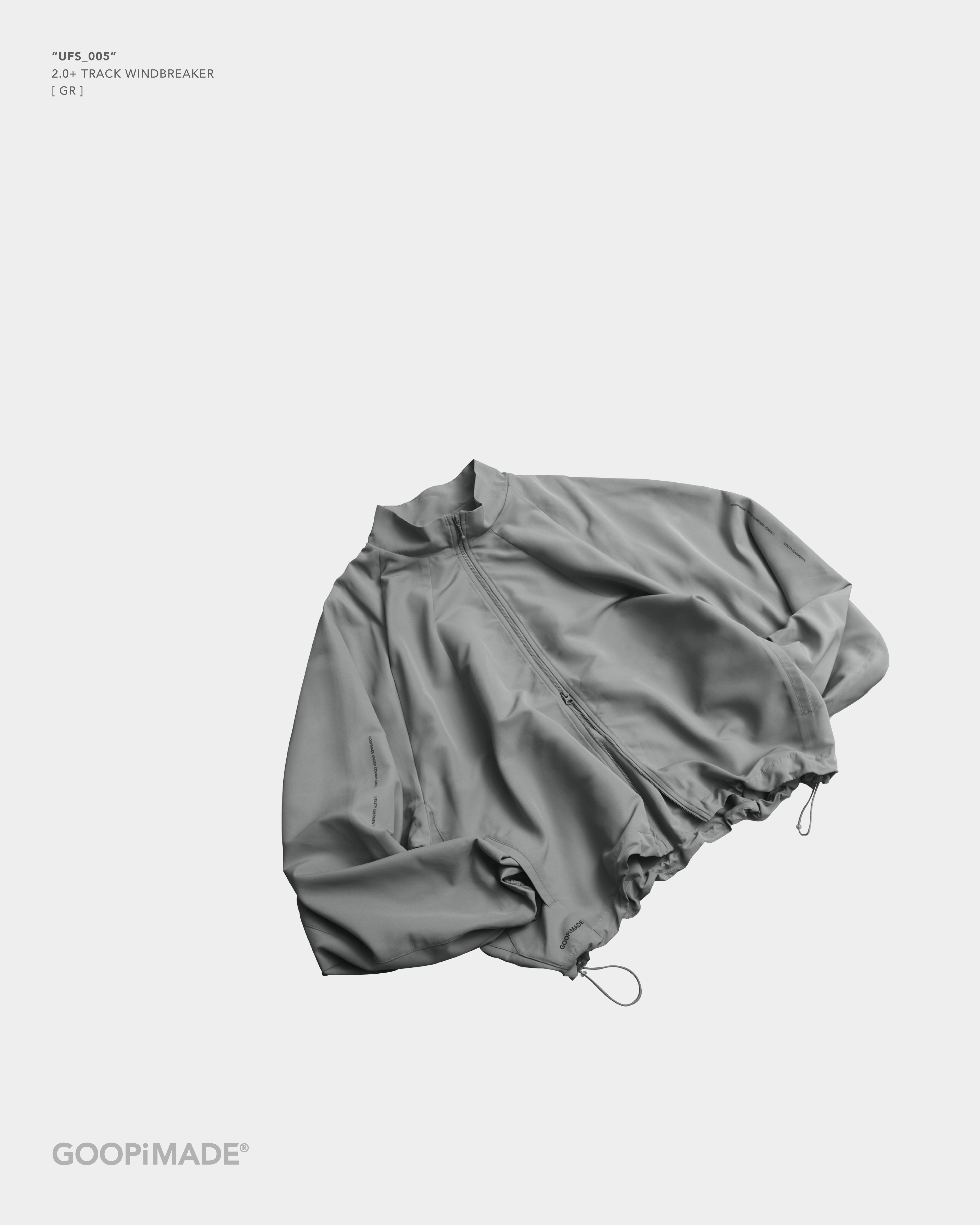 GOOPiMADE “UFS_005” 2.0+ Track WindBreaker - GR