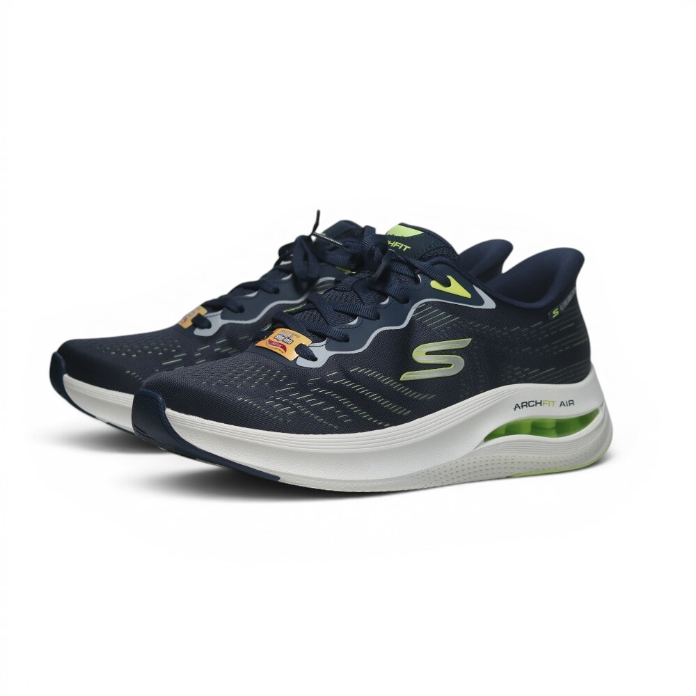 SKECHERS 休閒鞋 ARCH FIT 深藍 氣墊 瞬穿 足弓 運動鞋 男 233321NVLM
