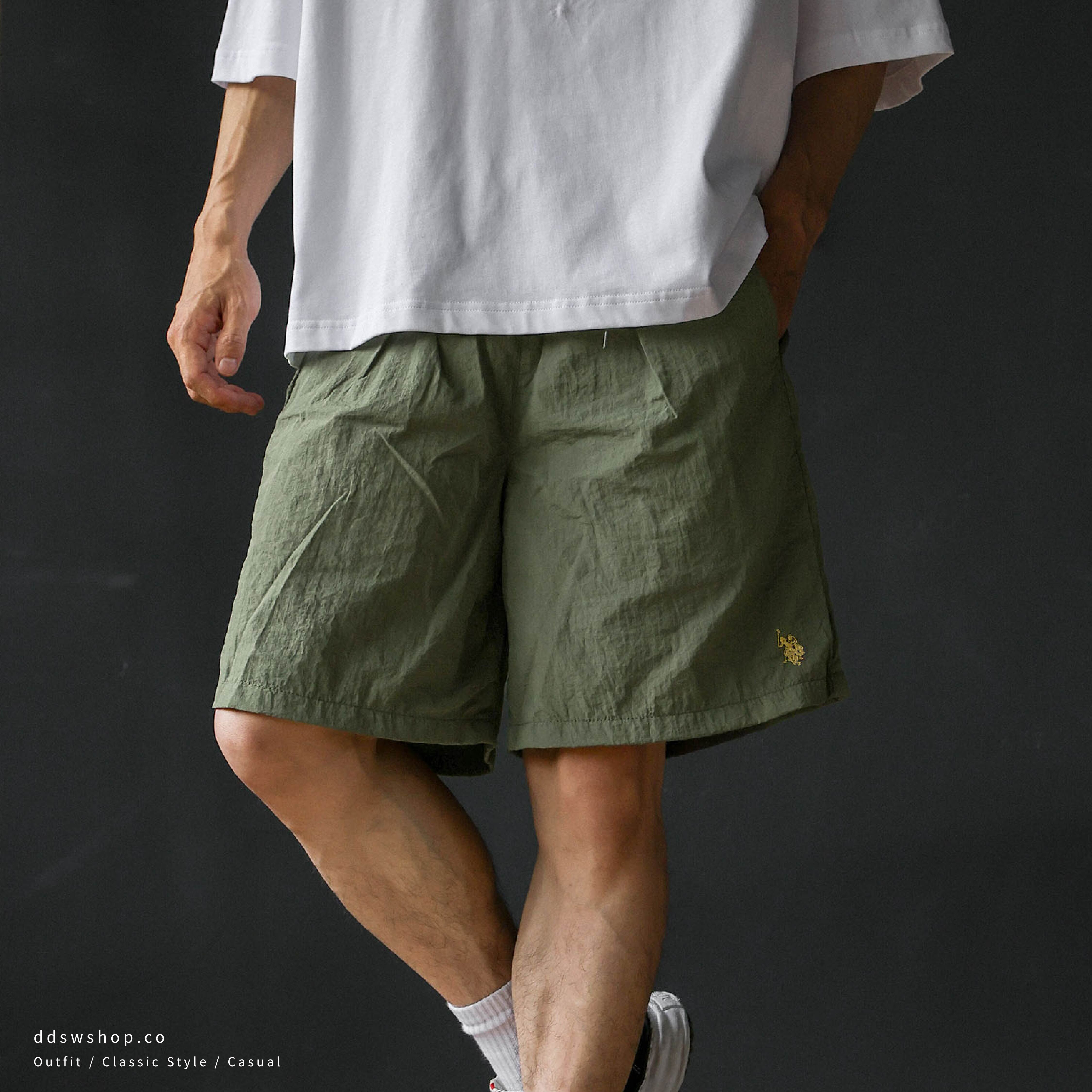 "代購" U.S. POLO ASSN. 尼龍內網寬短褲
