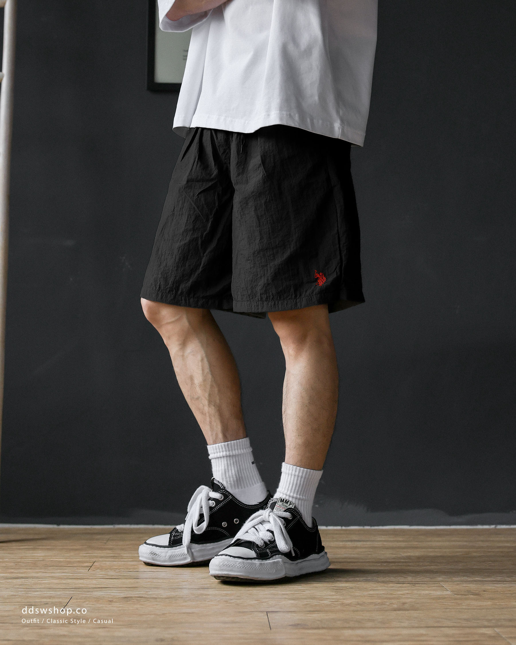 "代購" U.S. POLO ASSN. 尼龍內網寬短褲