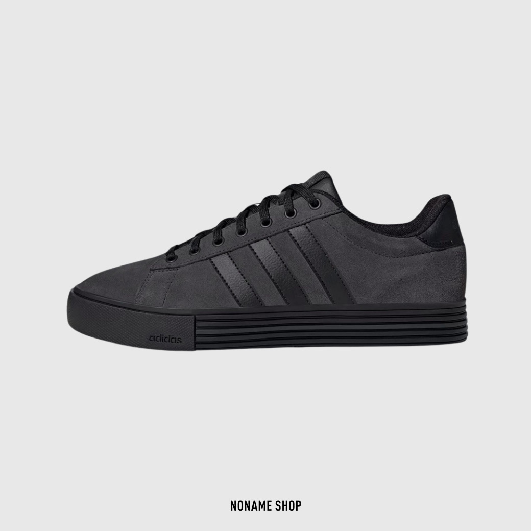 ADIDAS DAILY 4.0 麂皮 德訓鞋 炭灰 (男/女同款)