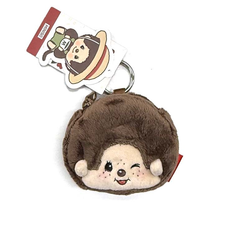 Monchhichi 蒙奇奇 萌趣趣系列毛絨耳機包 6942633864434 [台灣現貨]
