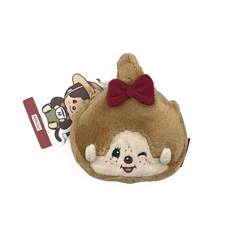 Monchhichi 蒙奇奇 萌趣趣系列毛絨耳機包 6942633865004 [台灣現貨]