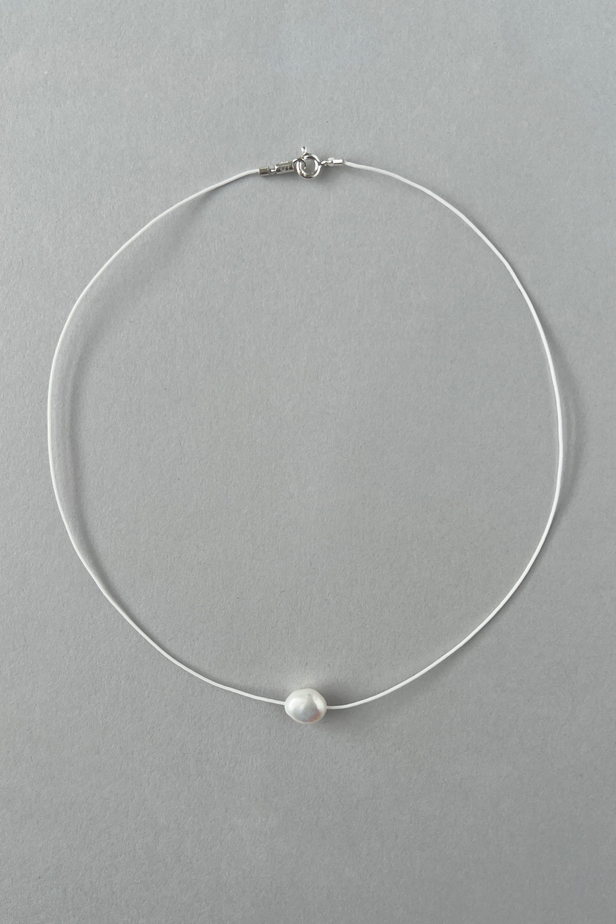 MONDAY EDITION [MJXME] BAROQUE PEARL STRING NECKLACE MWNL250202WH