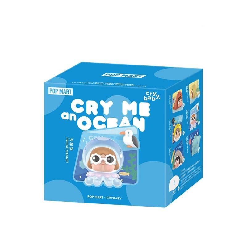 【盲盒】POPMART 泡泡瑪特 CRYBABY淚流成海系列 冰箱貼 P-08102810180 [台灣現貨]