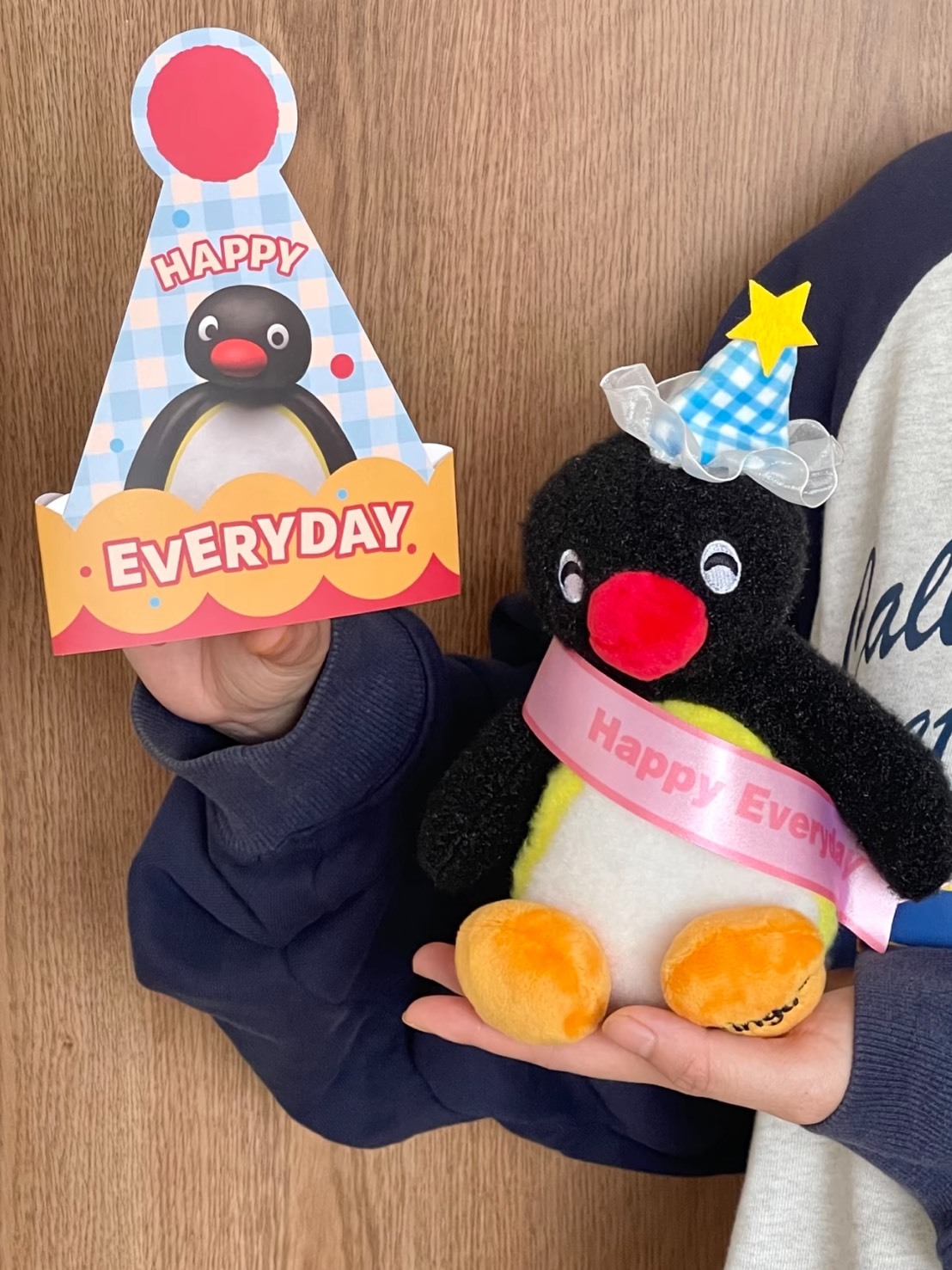正版授權 PINGU 毛絨公仔 互動發聲 禮盒