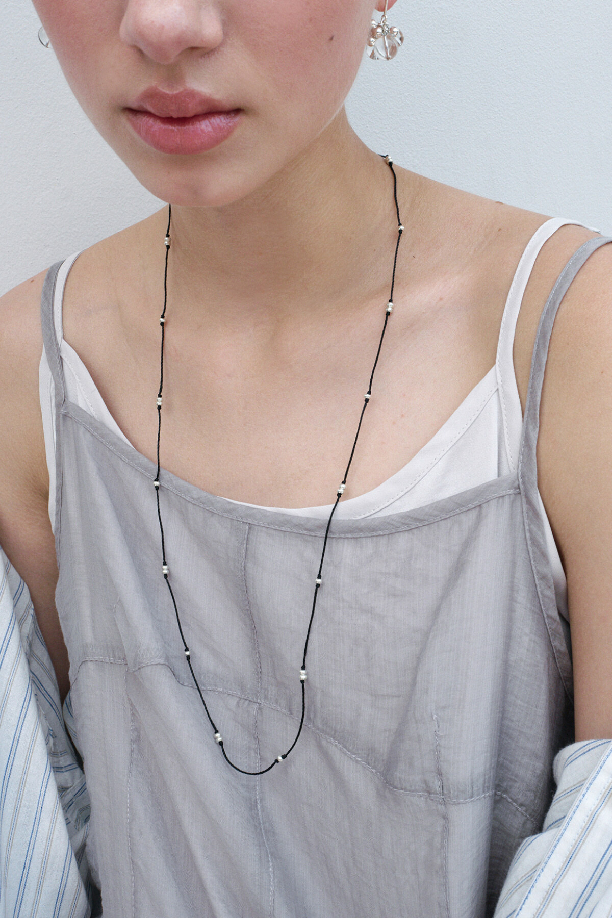 MONDAY EDITION SARA'S BOHEMIAN NECKLACE BLACK MWNL250512BK